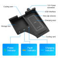HFC-1042 Car Qi Standard Wireless Charger 10W Quick Charging for Nissan Sylphy 2020-2022, Left Dr...