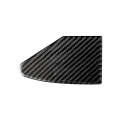 Carbon Fiber Car Charging Port Panel Decorative Sticker for Tesla Model X, Suitable for Left Driving