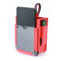 Car Air Outlet Storage Bag Mobile Phone Storage Hanging Bag (Red)