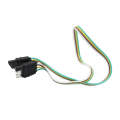 4 Pin Trailer Light Wire Harness Extension 18 Gauge 4-Way Flat Wiring Connector