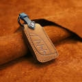 For Lexus New Style Car Cowhide Leather Key Protective Cover Key Case (Brown)