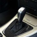 Carbon Fiber Car Right Driving Gear Panel Decorative Sticker for BMW E90 / E92 2005-2012