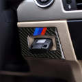 Three Color Carbon Fiber Car Left Driving Ignition Switch Decorative Sticker for BMW E90 / E92 20...
