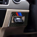 Three Color Carbon Fiber Car Right Driving Ignition Switch Decorative Sticker for BMW E90 / E92 2...