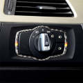 Yellow Red Color Carbon Fiber Car Headlight Switch Decorative Sticker for BMW E90 / E92 / E93 200...