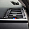 Three Color Carbon Fiber Car Copilot Air Outlet Decorative Sticker for BMW (F30) 2013-2015 / (F34...