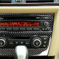 Carbon Fiber Car Central Control CD Panel Decorative Sticker for BMW E90 / E92 2005-2012, Non Nav...