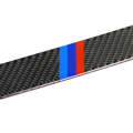 Three Color Carbon Fiber Car Right Driving Middle Control Decorative Sticker for BMW E90 / E92 / ...