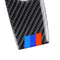 Three Color Carbon Fiber Car Handbrake Below Panel Decorative Sticker for BMW 5 Series F07 F10 F2...