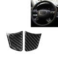 Car Carbon Fiber Steering Wheel Button Decorative Sticker for Audi A6 S6 C7 A7 S7 4G8 2012-2018, ...