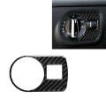 Car Carbon Fiber Headlight Switch Decorative Sticker for Audi TT 8n 8J MK123 TTRS 2008-2014, Left...