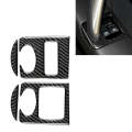 Car Carbon Fiber Glass Lifter Panel Decorative Sticker for Audi TT 8n 8J MK123 TTRS 2008-2014, Ri...