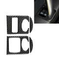 Car Carbon Fiber Glass Lifter Panel Decorative Sticker for Audi TT 8n 8J MK123 TTRS 2008-2014, Le...