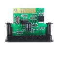 Car 12V Audio MP3 Player Decoder Board FM Radio TF Card USB AUX, with Bluetooth (Black)