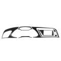 Car Carbon Fiber Dashboard Frame Decorative Sticker for Audi A4 2009-2010 / A4L 2009-2012, Left D...