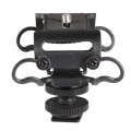 BOYA BY-C10 Universal Camera Microphone Shockmount with Hot Shoe Mount(Black)