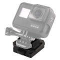 GP193 Aluminium Alloy Helmet Selfie Stand for GoPro HERO 1/2/3/3+/4/5 Session/6/7 , Xiaoyi and 4K...