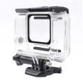 For GoPro HERO7 White /Silver Skeleton Housing Side Hollow Protective Case with Buckle Basic Moun...