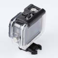 For GoPro HERO8 Black 45m Waterproof Housing Protective Case with Buckle Basic Mount & Screw (Tra...