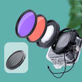RUIGPRO for GoPro HERO8 58mm 16X Macro Lens + Red/Purple Diving Lens  Filter + Dive Housing Water...