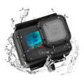 50m Waterproof Housing Protective Case with Buckle Basic Mount & Screw for GoPro HERO10 Black / H...