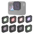 JSR KB Series STAR+MCUV+NIGHT+Diving Red+Diving Pink+ND8+ND16+ND32 Lens Filter for GoPro HERO10 B...