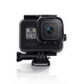 For GoPro HERO8 Black 45m Waterproof Housing Protective Case with Buckle Basic Mount & Screw & Fl...