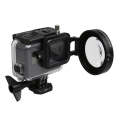 For GoPro HERO5 Sport Action Camera Professional 58mm 16X Macro Lens Close-up Filter with Lens Ba...