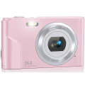 DC311 2.4 inch 36MP 16X Zoom 2.7K Full HD Digital Camera Children Card Camera, UK Plug (Pink)