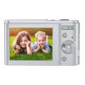 DC311 2.4 inch 36MP 16X Zoom 2.7K Full HD Digital Camera Children Card Camera, UK Plug (Silver)