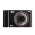 DC302 2.88 inch 44MP 16X Zoom 2.7K Full HD Digital Camera Children Card Camera, EU Plug (Black)