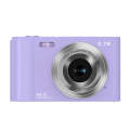DC302 2.88 inch 44MP 16X Zoom 2.7K Full HD Digital Camera Children Card Camera, EU Plug (Purple)