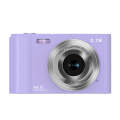 DC302 2.88 inch 44MP 16X Zoom 2.7K Full HD Digital Camera Children Card Camera, UK Plug (Purple)