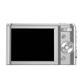 DC302 2.88 inch 44MP 16X Zoom 2.7K Full HD Digital Camera Children Card Camera, UK Plug (Silver)