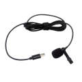 For Insta360 ONE R Lavalier Clip Type-C Recording Microphone (Black)