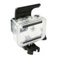 For Gopro HERO4 / 3+ Sports Action Camera Waterproof Housing Case ABS Plastic Back Door Clip Lock...