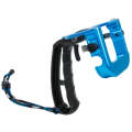 TMC P4 Trigger Handheld Grip CNC Metal Stick Monopod Mount for GoPro HERO4 /3+(Blue)