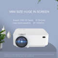 TB612 2200ANSI Lumens 800x400 Resolution 1080P LED+LCD Technology Smart Projector, Support AV / H...