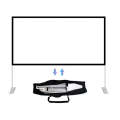 Outdoor Bracket Folding Polyester Projector Film Curtain, Size: 120 inch (16:9)