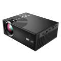 Cheerlux C7 1800 Lumens 800 x 480 720P 1080P HD Smart Projector, Support HDMI / USB / VGA / AV / ...