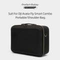 For DJI Avata Shockproof Large Carrying Hard Case Shoulder Storage Bag, Size: 38 x 28 x 15cm(Black)