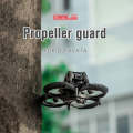 For DJI Avata STARTRC Drone Propeller TPU Protective Guard Anti-collision Ring Cover(Black)