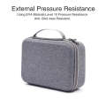 For DJI Mini 2 SE Grey Shockproof Carrying Hard Case Storage Bag, Size: 21.5 x 29.5 x 10cm (Black)