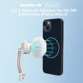 For DJI OM6 / 5 / 4 / 4 SE  Sunnylife ZJ561 Magsafe Adapter Phone Holder (White)