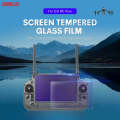 For DJI RC Plus with Screen STARTRC 2pcs Frosted Purple Eye Protection Tempered Glass Film