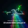 STARTRC LED Light Folding Anti-fall Heightened Landing Gear Training Rack for DJI Air 2S (Grey)