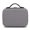 Diamond Texture Shockproof PU Portable Safety Protective Box Storage Bag for DJI Osmo Mobile 4(Grey)