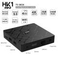 HK1mini 4K UHD Smart TV Box with Remote Controller, Android 9.0 RK3229 Quad-core Cortex-A53 1.5GH...