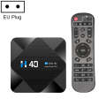 H40 4K Ultra HD Smart TV BOX Android 10.0 Media Player with Remote Control, Quad-core, RAM: 4GB, ...