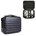 ls-S004 Portable Waterproof Drone Handbag Storage Bag for DJI Mavic Mini 2(Black + Black Liner)